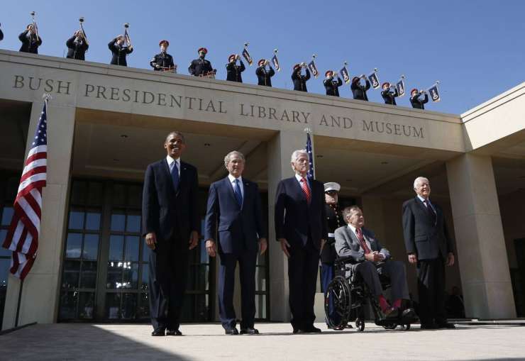 Najekskluzivnejši klub sveta: Obama in nekdanji predsedniki ZDA