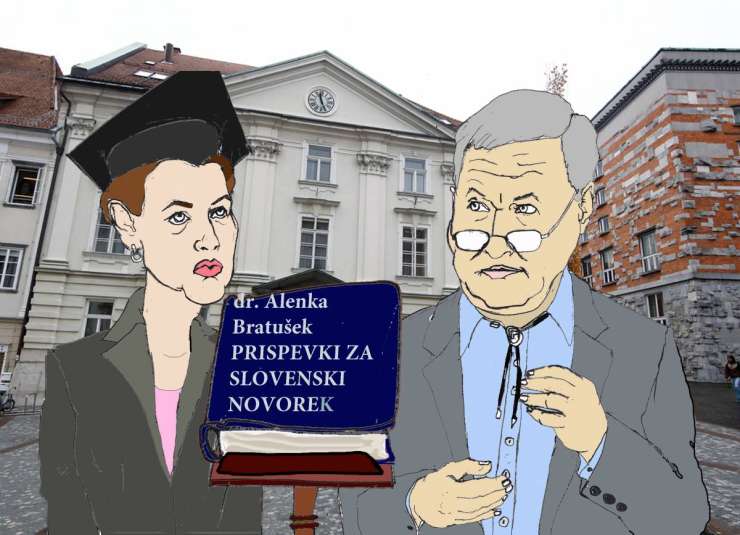 Satirična oddaja Zlate Krašovec Pospravljamo podstrešje: Alenka Bratušek nova članica SAZU