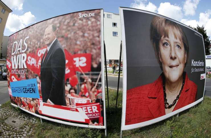 V Nemčiji brez volilnega molka, bitka do zadnjega