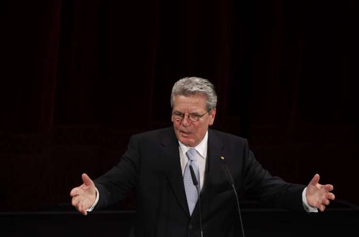V Slovenijo danes prihaja nemški predsednik Gauck