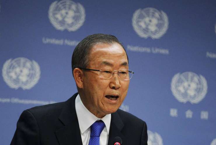 Ban Ki Moon pričakuje potrditev uporabe kemičnega orožja v Siriji