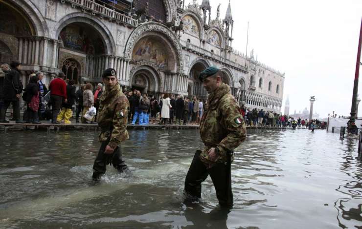 Benetke poplavljene