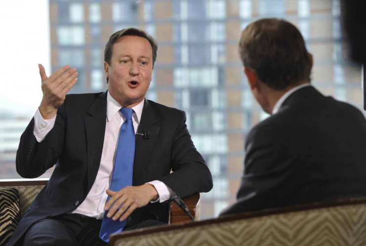 David Cameron svari pred razpadom območja evra