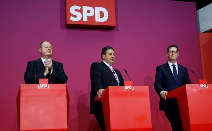 Vodstvo nemških socialdemokratov za pogajanja o veliki koaliciji z Merklovo