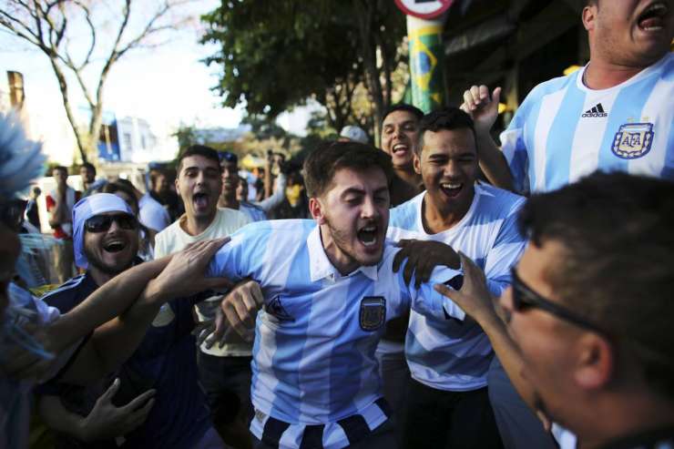 Brazilska policija na silo prekinila argentinsko slavje