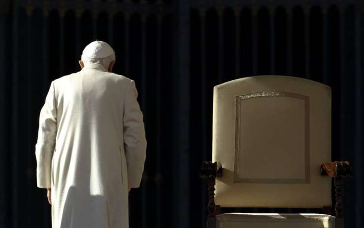 Papež Benedikt za 28. februar napovedal odstop