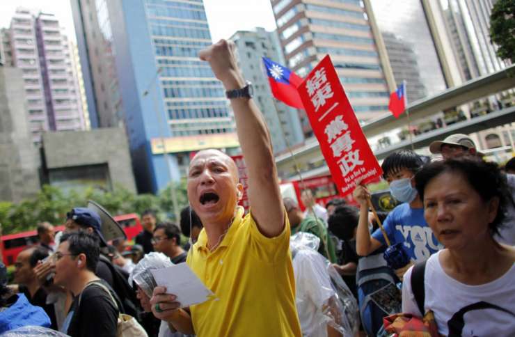 V Hongkongu protesti ob 15-letnici vrnitve Kitajski