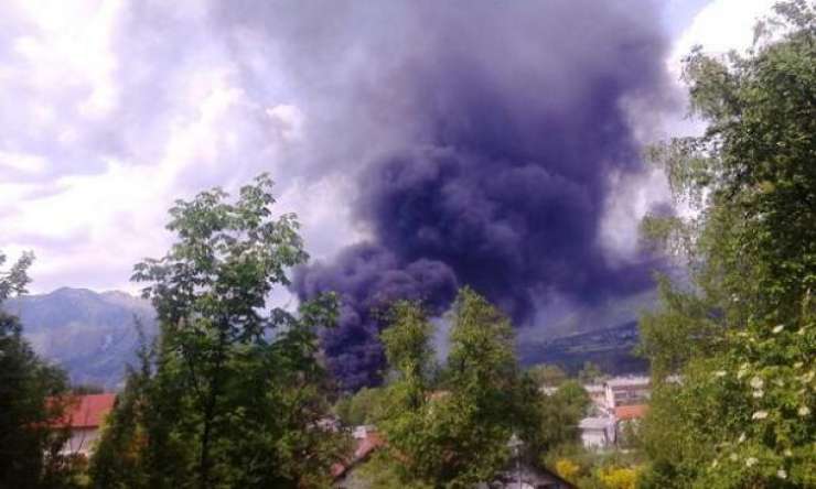 Požar v Iskri mehanizmi povzročil za okoli dva milijona evrov škode