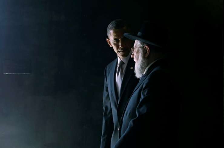 Obama v Jeruzalemu obiskal muzej spomina na holokavst