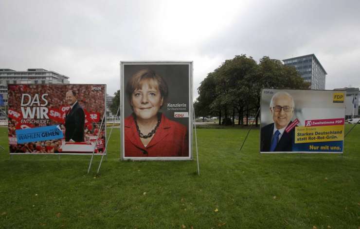 Zadnje ankete napovedujejo tesno volilno tekmo v Nemčiji