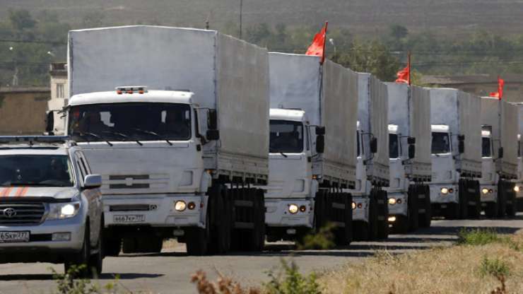 Rusi ponovno brez dovoljenja Ukrajine prečkali mejo