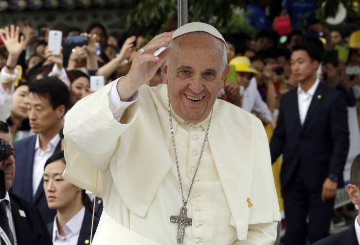 Papež Korejce pozval k spravi