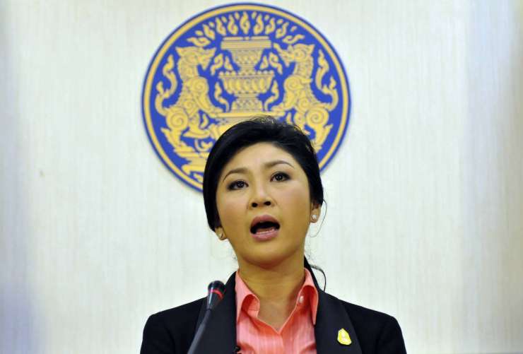 Tajska premierka bo razpustila parlament, protestniki še kar vztrajajo