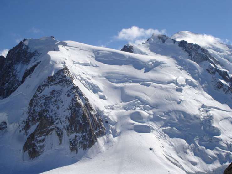Na Mont Blancu po 32 letih našli truplo pogrešanega planinca