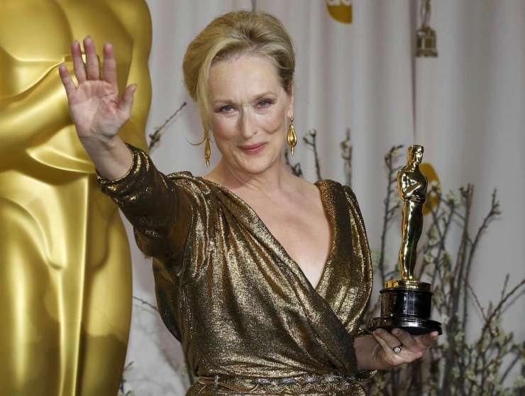 Umetniku oskar za najboljši film, Meryl Streep pa za glavno žensko vlogo