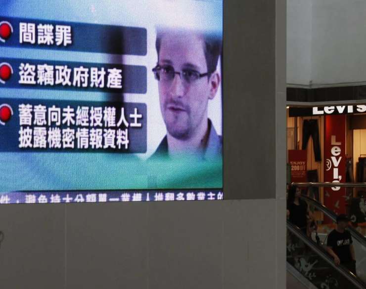 ZDA so od Hongkonga že zahtevale Snowdenovo izročitev