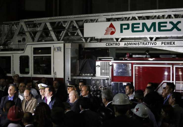 Eksplozija na sedežu mehiškega naftnega podjetja Pemex