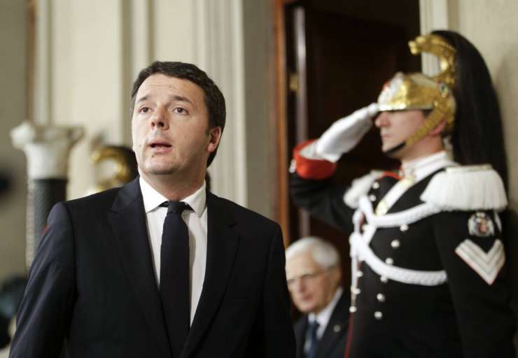 Matteo Renzi pričakovano mandatar za sestavo nove italijanske vlade
