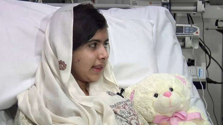 Deklica, ki so jo talibani ustrelili v glavo: Iz dneva v dan sem bolje