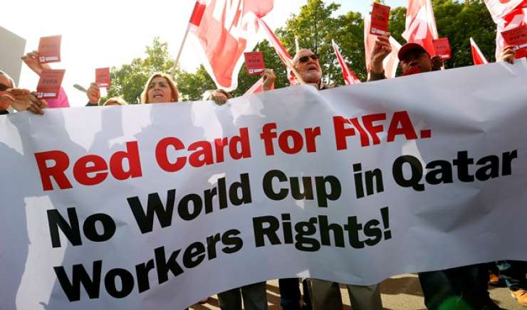 Ituc: Katarju je zaradi kršitev delavskih pravic treba odvzeti SP v nogometu