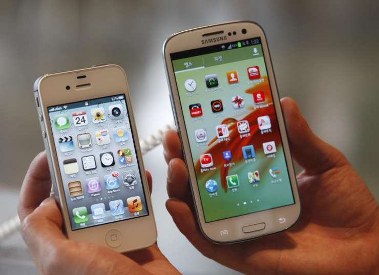 Samsung mora Applu plačati 1,05 milijarde dolarjev