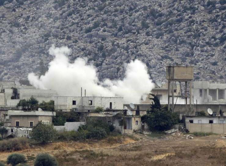 Na turško ozemlja priletela sirska granata; Turčija odgovorila na napad