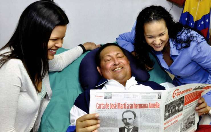 Venezuelski podpredsednik: Chavez se bori za življenje