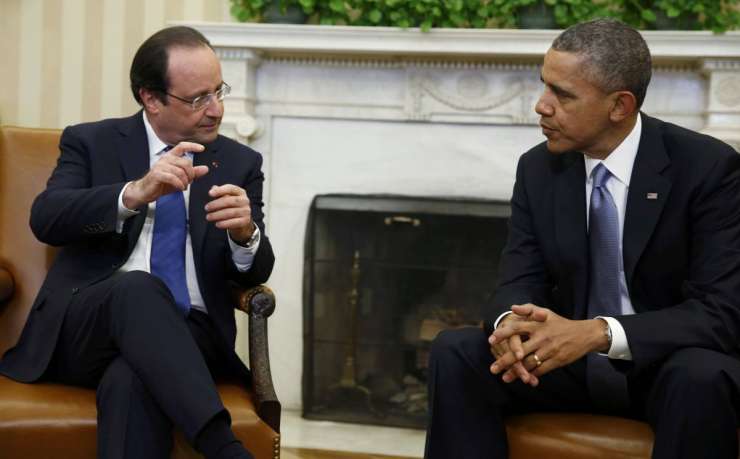Tudi Hollande in Obama svarita Rusijo pred »novimi ukrepi«