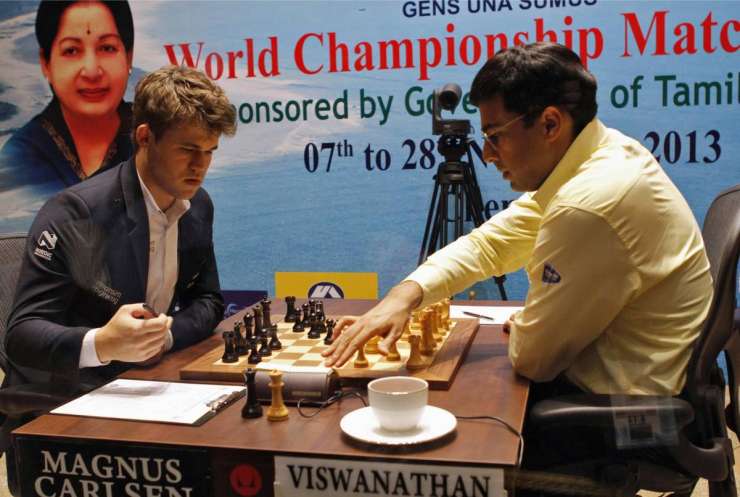 Norvežan Carlsen je postal dvajseti svetovni šahovski prvak
