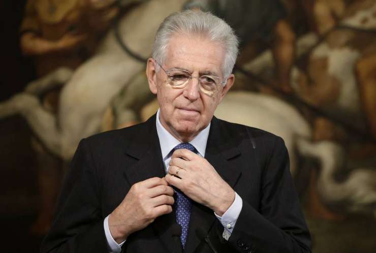 Italijanski premier Monti odstopil