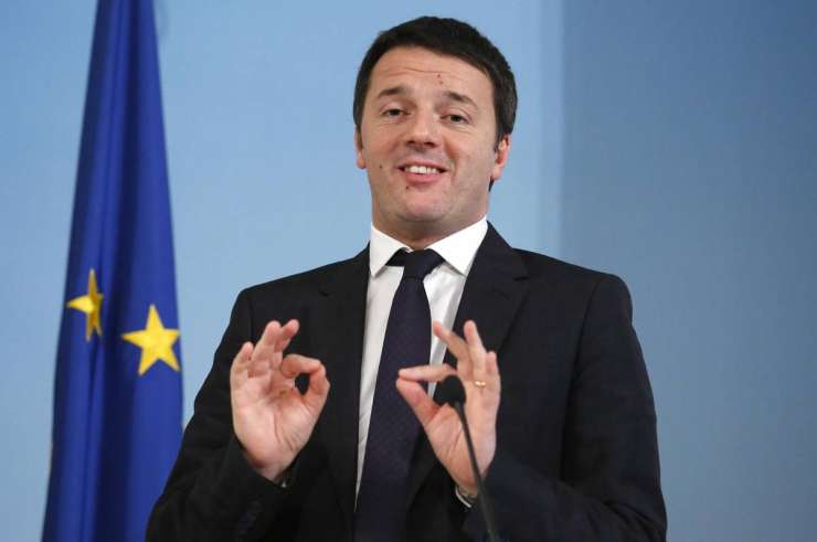 Renzi napovedal zmanjšanje davčnega bremena