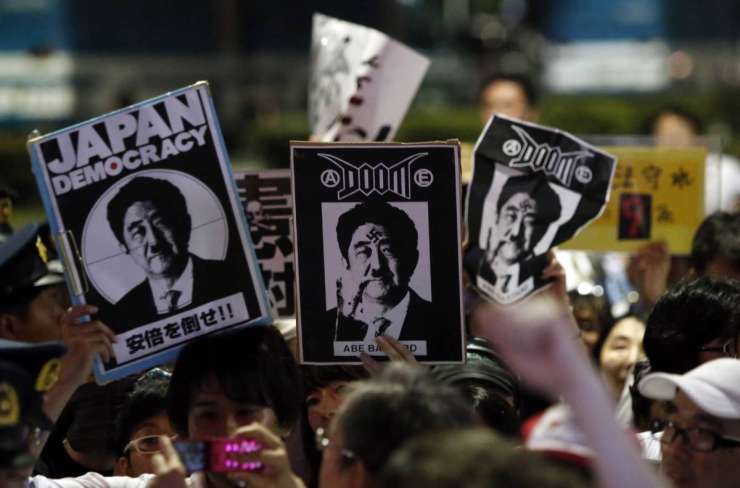 Japonska kljub protestom dela javnosti razširila pristojnosti vojske