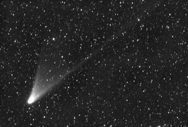Evropsko nebo bo preletel komet, viden s prostim očesom