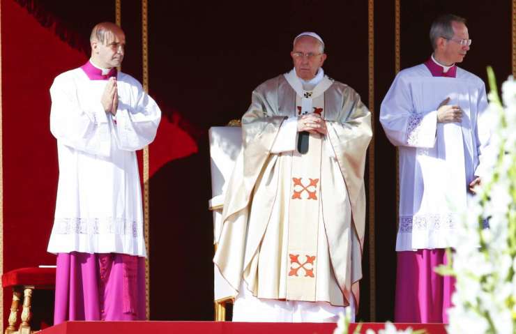 Frančišek v Vatikanu beatificiral papeža Pavla VI.