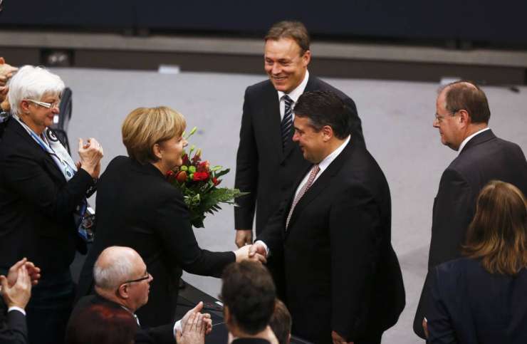 Angelo Merkel je Bundestag znova izvolil na položaj kanclerke