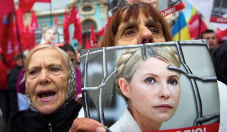 Timošenkova Ukrajince poziva na ulice