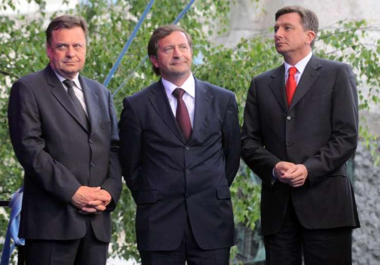 Janković, Pahor in Erjavec sestankujejo
