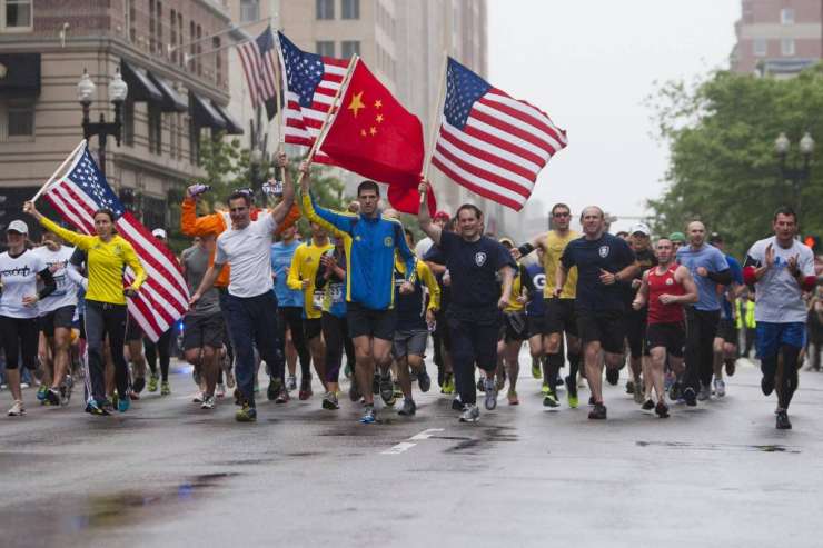 Sedem tednov po bombnem napadu simboličen zaključek bostonskega maratona