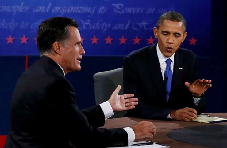 Obama je že oddal svoj glas na predsedniških volitvah, v anketah vodi Romney
