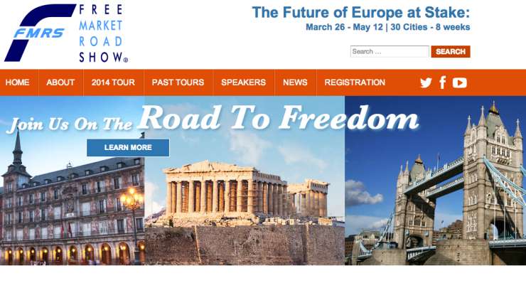 Free Market Road Show: Evropa za svobodni trg