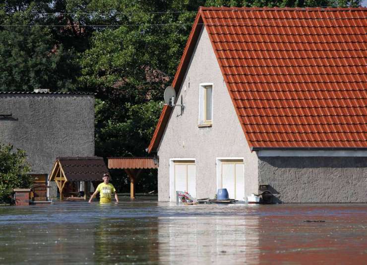 Zaradi narasle Labe v Nemčiji 44.000 ljudi pozvanih k evakuaciji