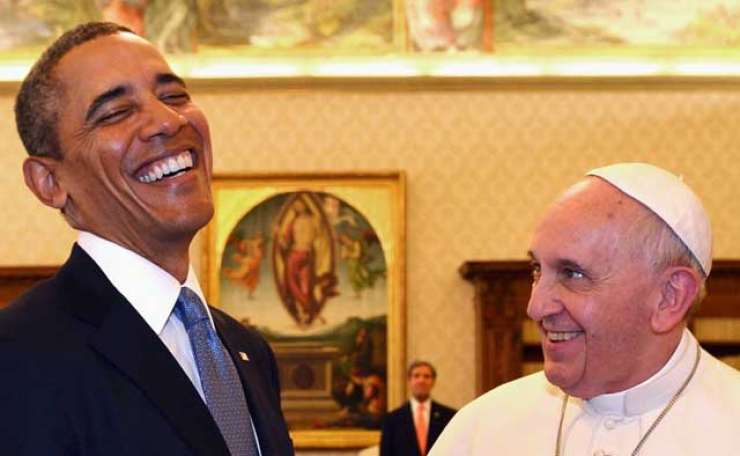 Obama zasluge za zbližanje s Kubo pripisuje papežu Frančišku