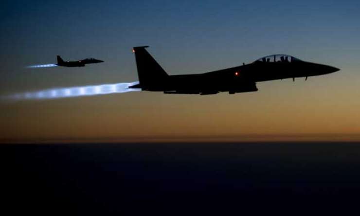 V zračnih napadih ZDA in zaveznic v Siriji ubitih več kot 1100 džihadistov