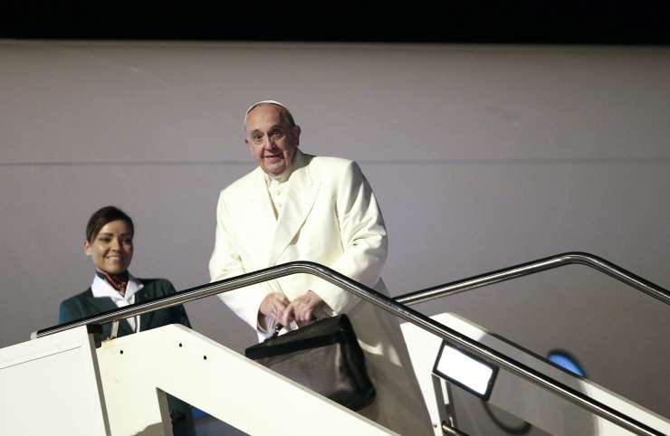 Papež v Šrilanki