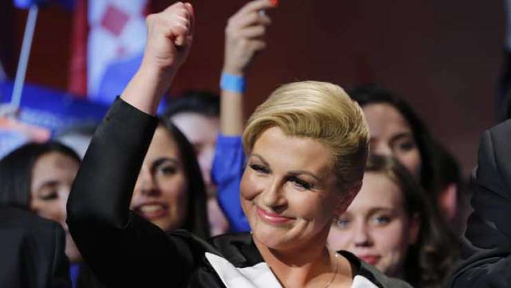 Nova hrvaška predsednica o odnosih s Slovenijo: Upam, da bomo končno potegnili črto pod zgodovino