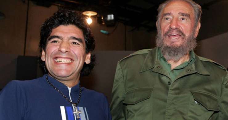 Fidel Castro s pismom Maradoni dokazal, da je živ