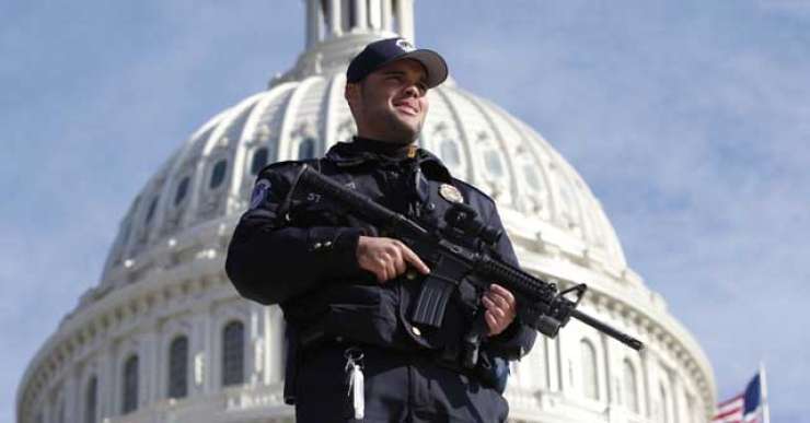 FBI preprečil teroristični napad na Kapitol