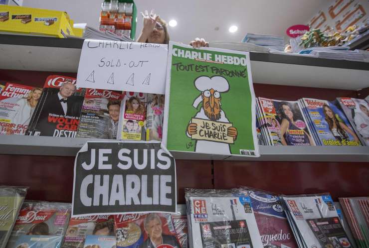 Iranski časnik zaradi podpore reviji Charlie Hebdo ukinili
