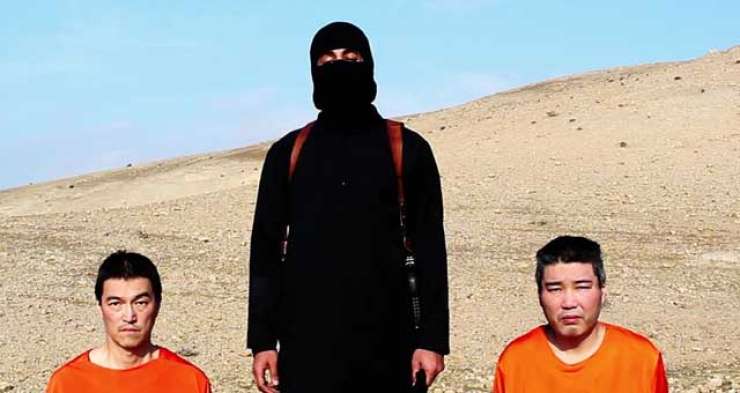 Islamska država v videu grozi s smrtjo japonskima talcema