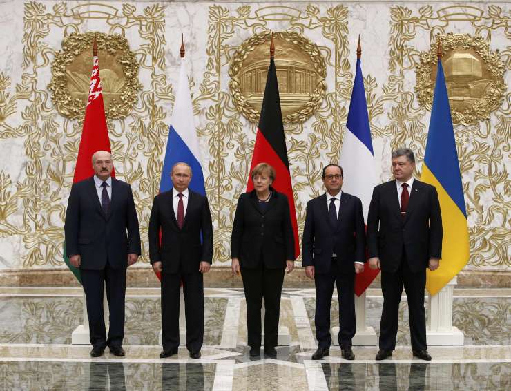 Putin po pogajanjih v Minsku napovedal premirje v Ukrajini